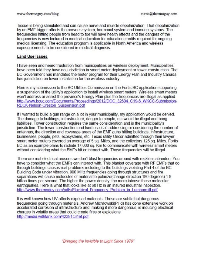 Land Use Letter For Municipalities